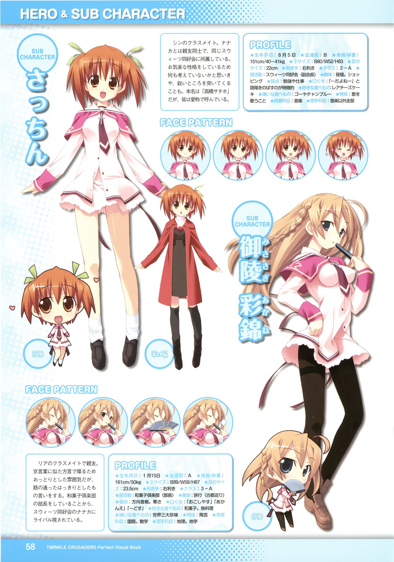 Twinkle☆Crusaders Perfect Visual Book - Page 60