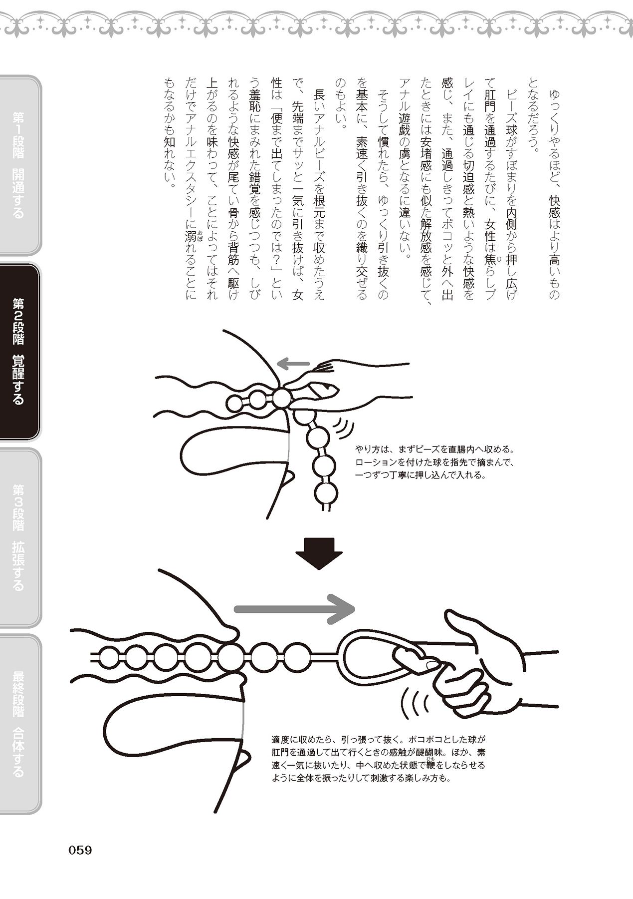 アナル性感開発・お尻エッチ 完全マニュアル イラスト版…尻アナッ！ - Page 61