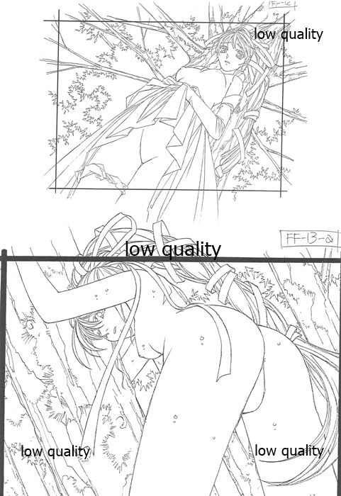 Flutter of birds 線画集 - Page 68