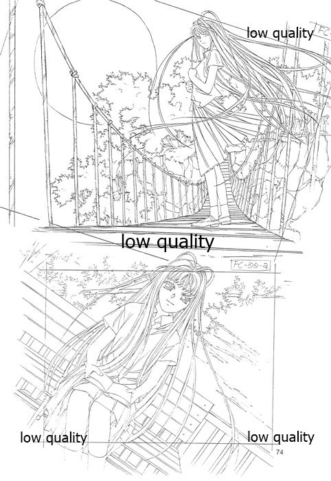Flutter of birds 線画集 - Page 73