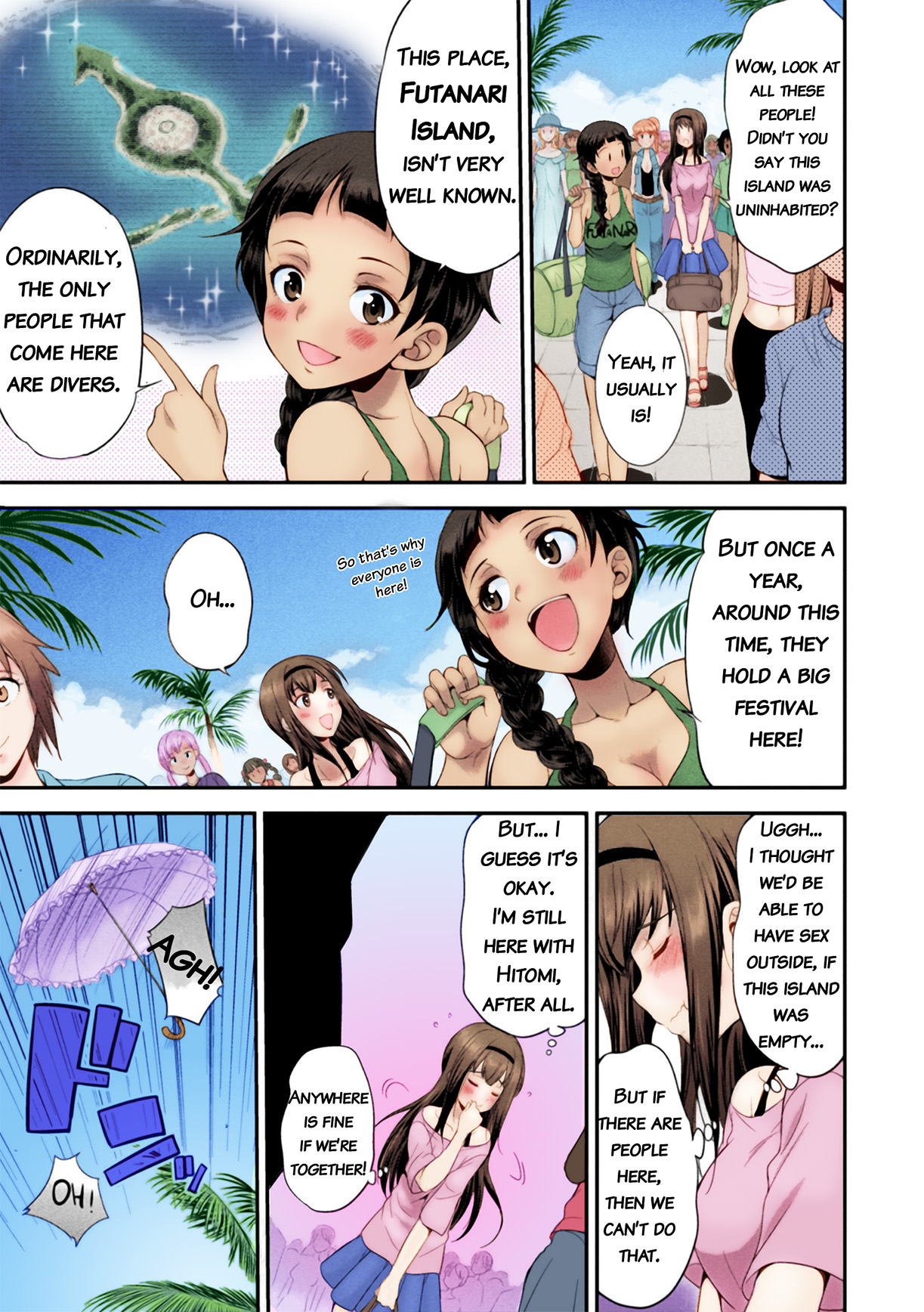 Futanarijima ~The Queen of Penis~ Ch. 1 - Page 9