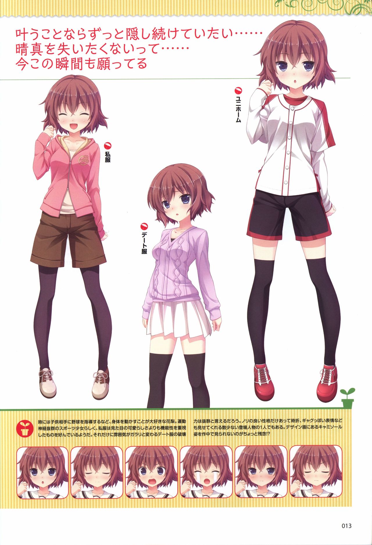 Hare Nochi Kitto Nanohana Biyori Visual Fanbook - Page 12