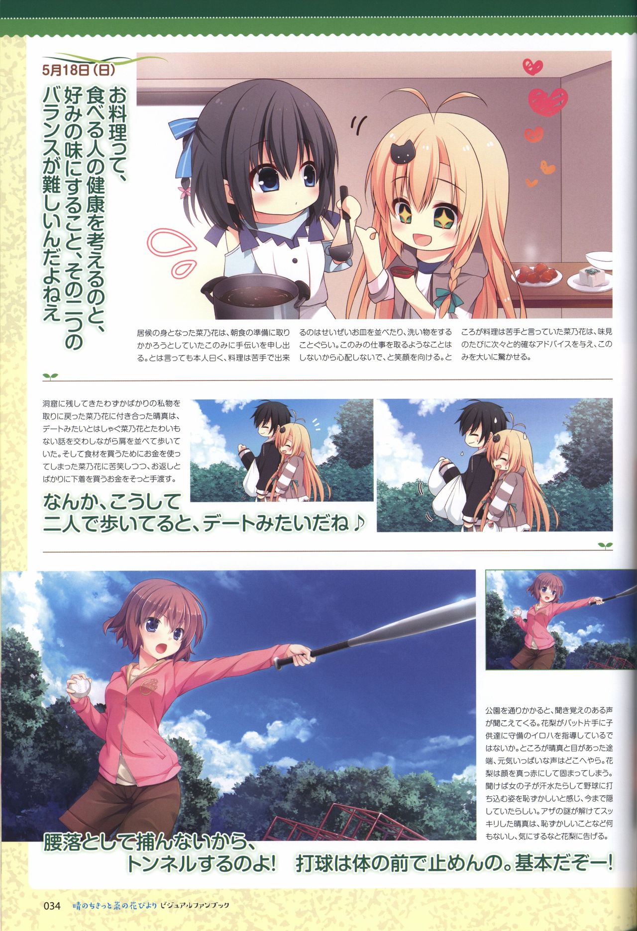Hare Nochi Kitto Nanohana Biyori Visual Fanbook - Page 33
