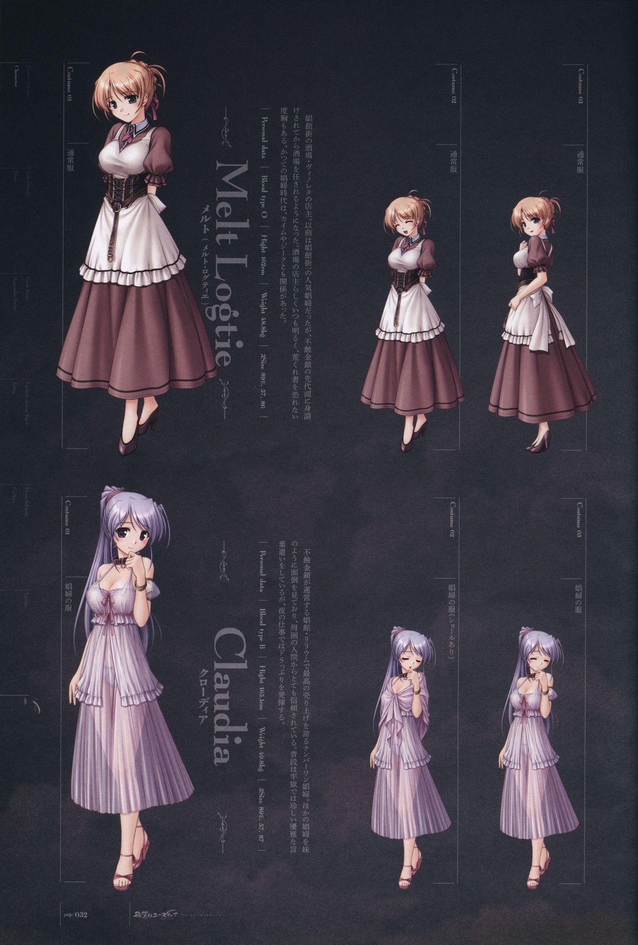 Aiyoku no Eustia VISUAL FANBOOK - Page 33