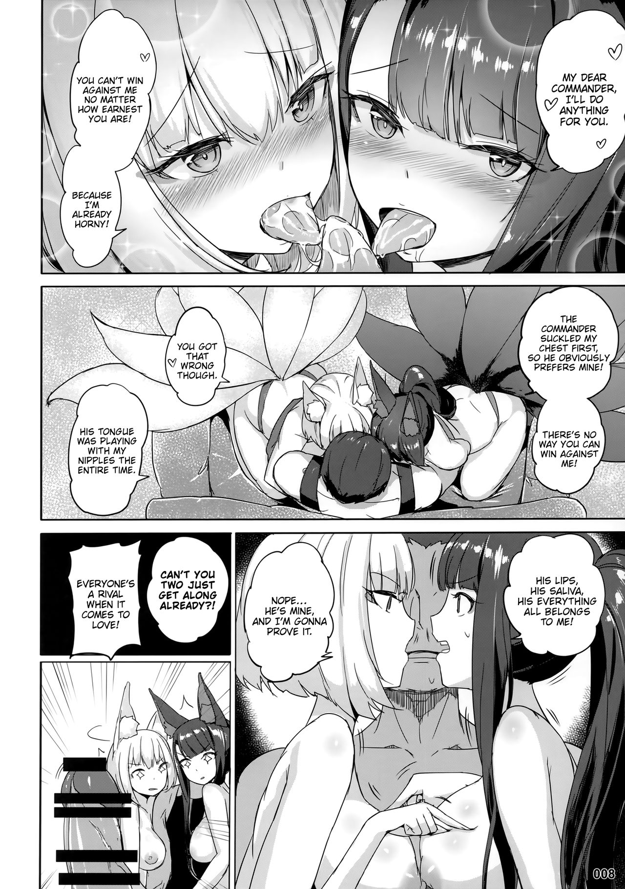 Akagi Kaga Don | Akagi Kaga Threesome - Page 9
