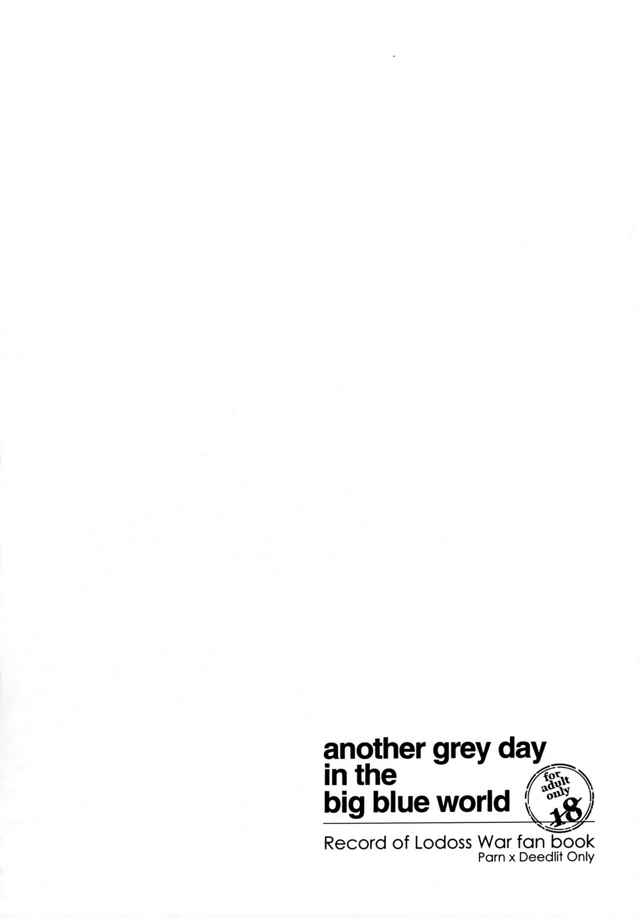 another grey day in the big blue world - Page 9