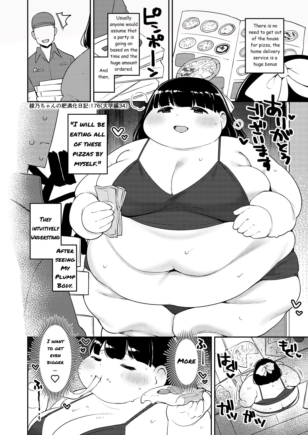 Ayano's Weight Gain Diary - Page 176
