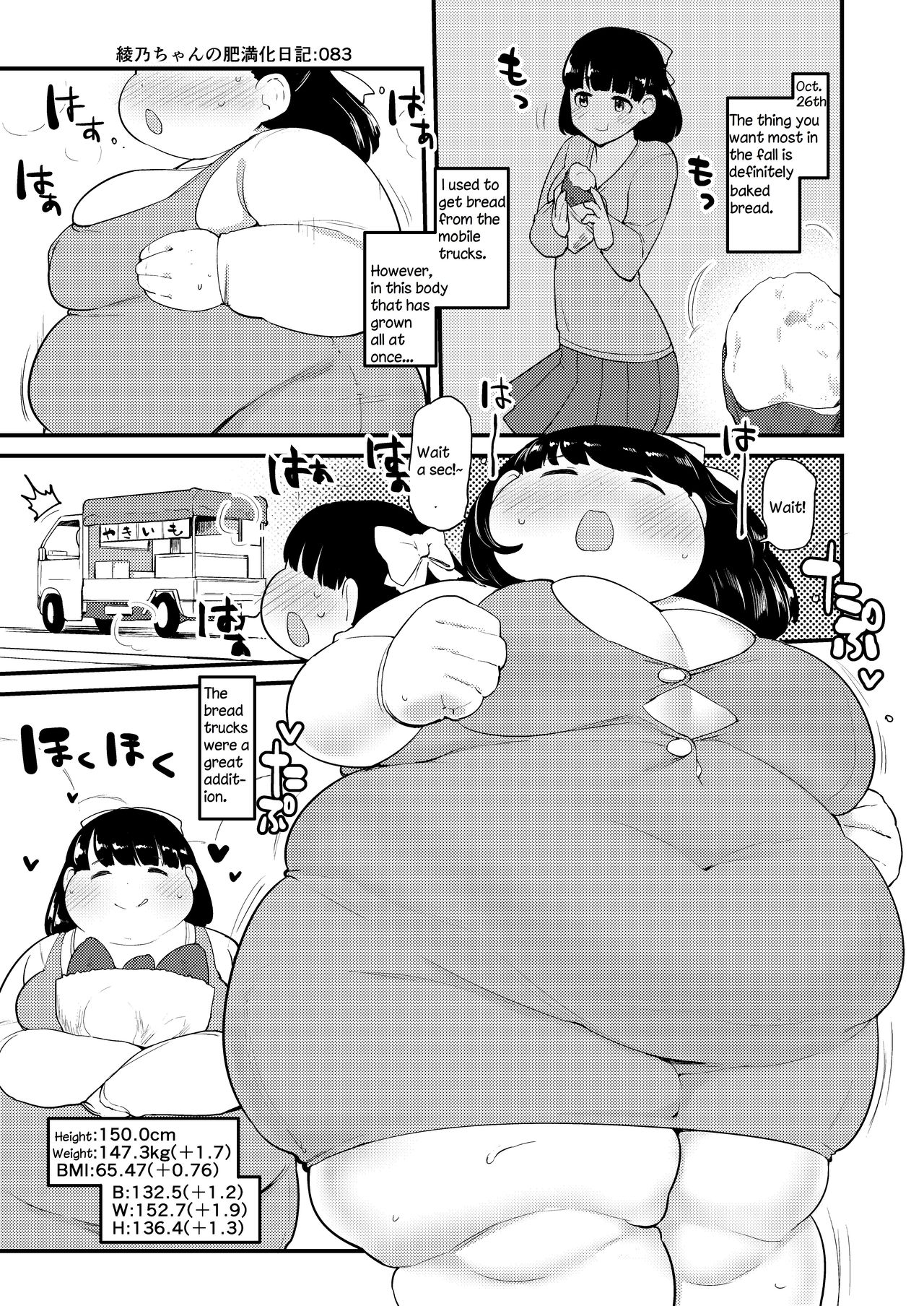 Ayano's Weight Gain Diary - Page 83
