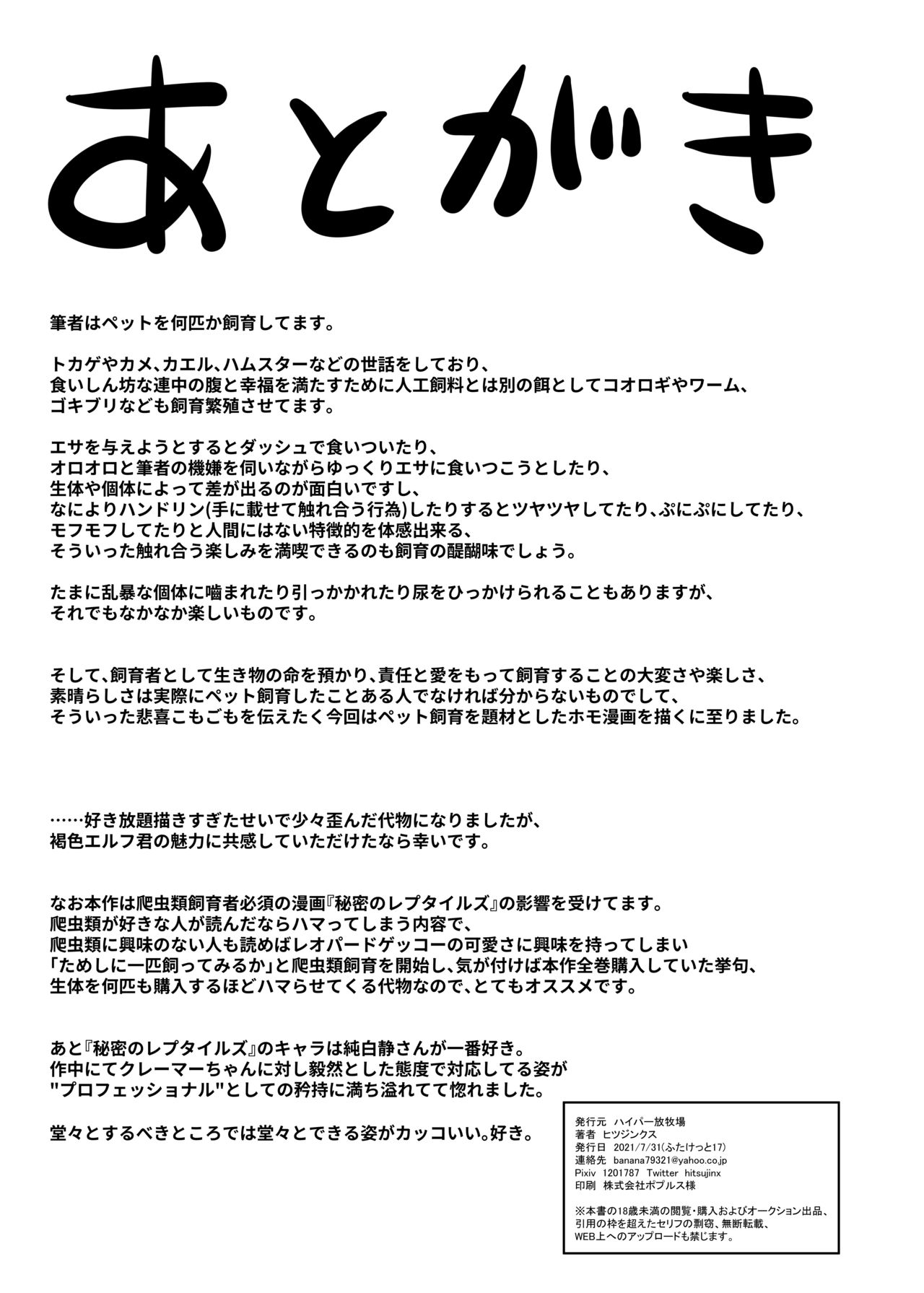 Kasshoku Elf-kun no Kaikata - Page 17