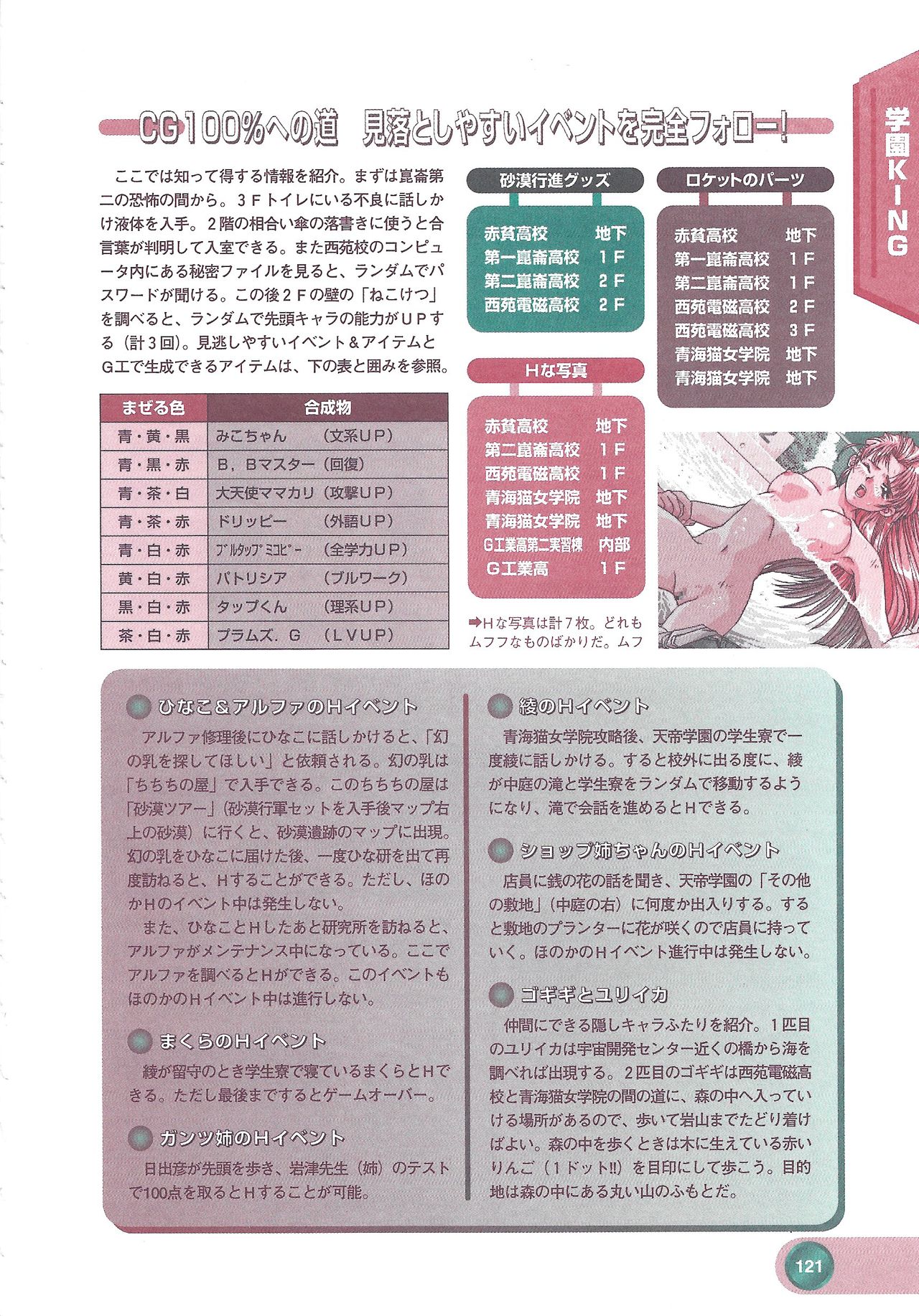 Official Alicesoft Full Completion Guide 2 - Page 123