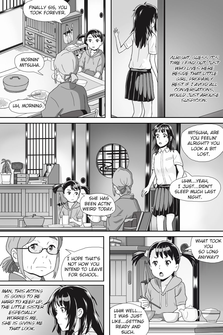 Kimi No Na Wa (Your Name) Thoughts and Dreams - Page 15