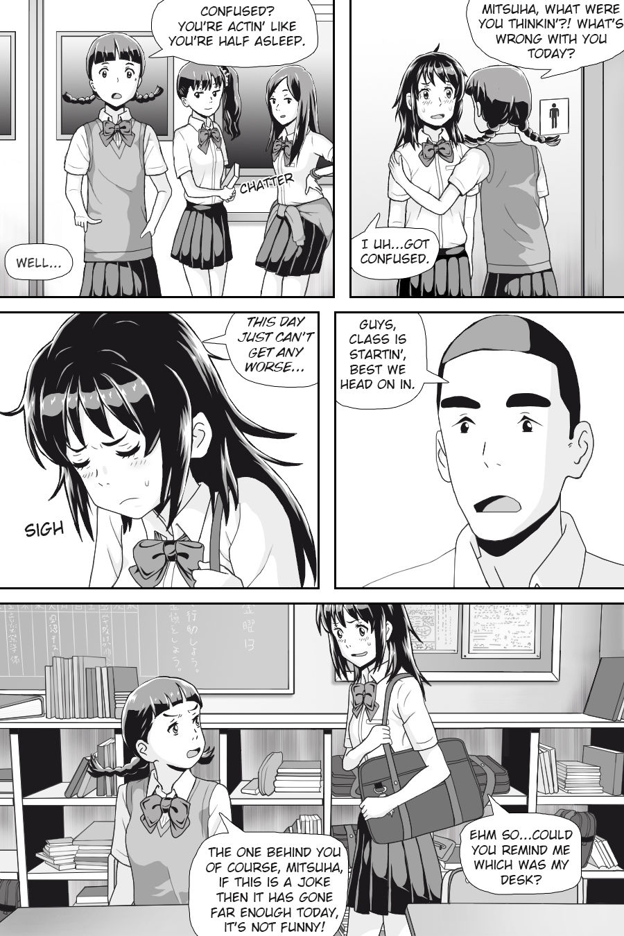 Kimi No Na Wa (Your Name) Thoughts and Dreams - Page 29