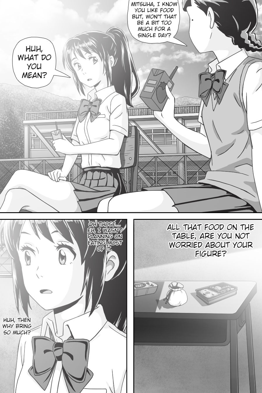 Kimi No Na Wa (Your Name) Thoughts and Dreams - Page 307