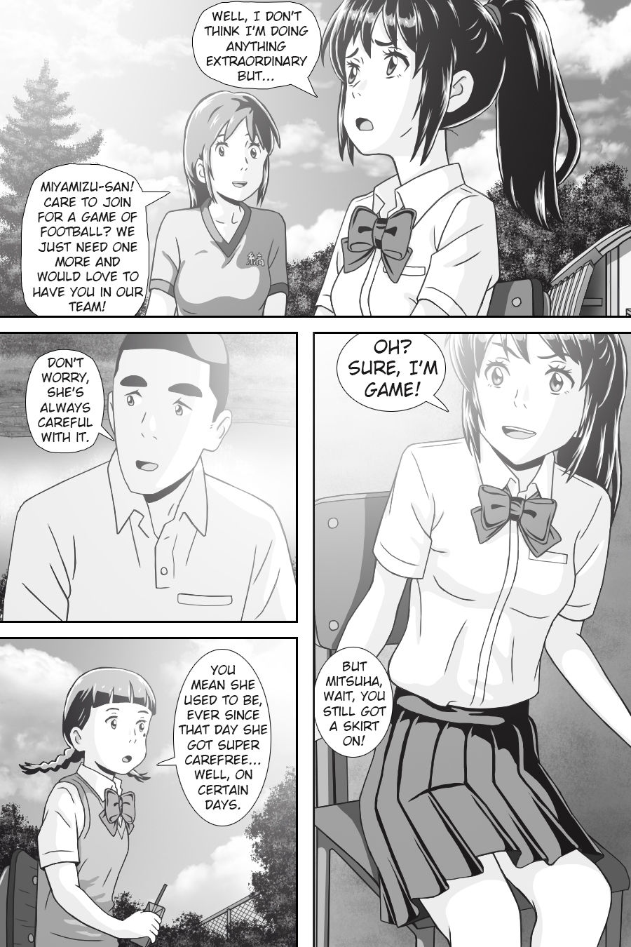 Kimi No Na Wa (Your Name) Thoughts and Dreams - Page 309