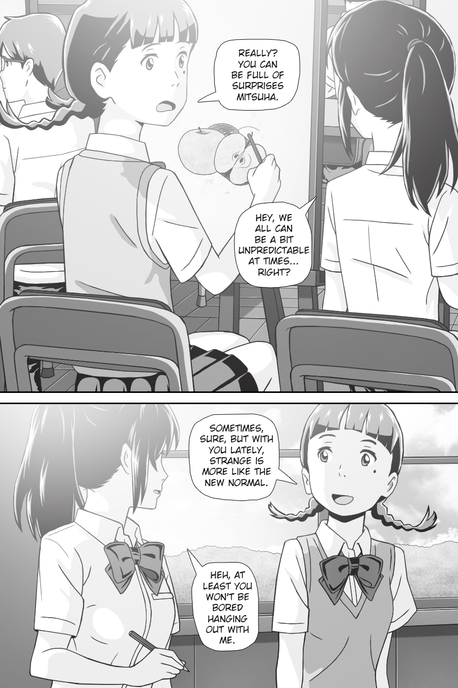 Kimi No Na Wa (Your Name) Thoughts and Dreams - Page 318
