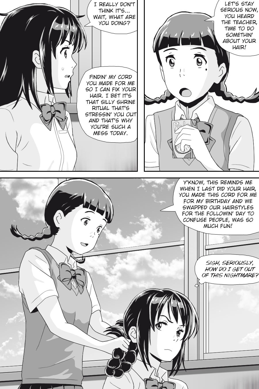 Kimi No Na Wa (Your Name) Thoughts and Dreams - Page 34