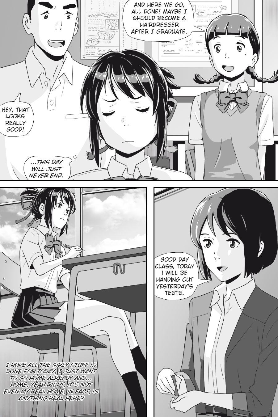 Kimi No Na Wa (Your Name) Thoughts and Dreams - Page 35