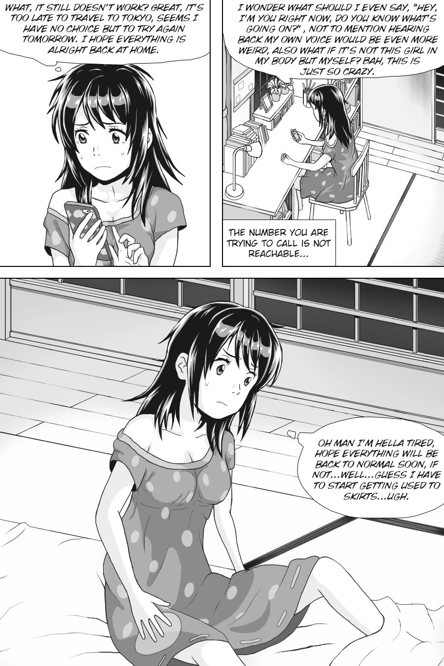 Kimi No Na Wa (Your Name) Thoughts and Dreams - Page 49