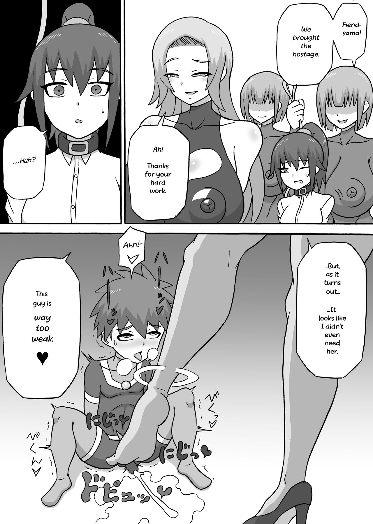 Dosukebe Kaijin ~ Gyaku Netorare-hen~ | Lewd Fiend ~ Reverse NTR Edition~ - Page 11