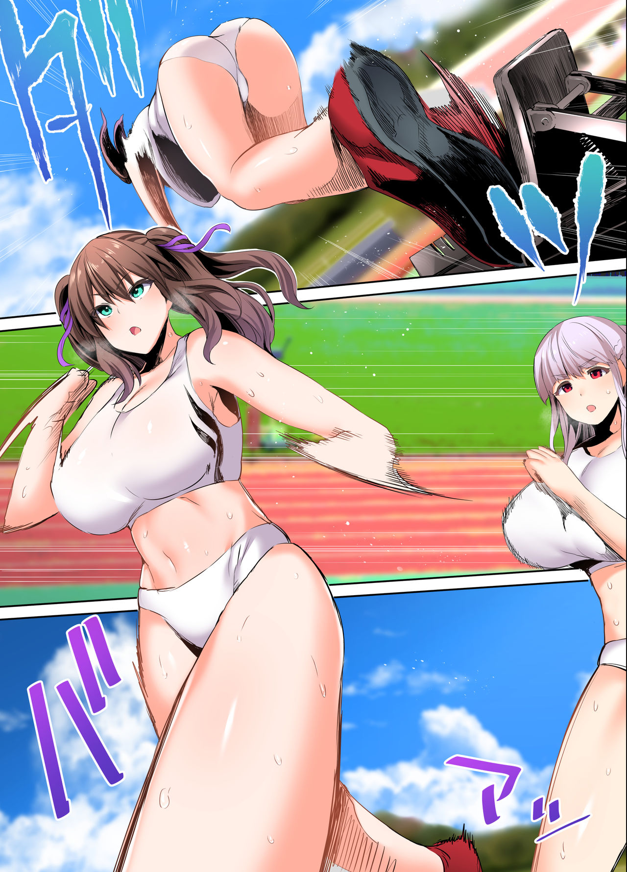 陸上部部長と副部長は俺の生オナホ!!!陽毬部長編 - Page 33