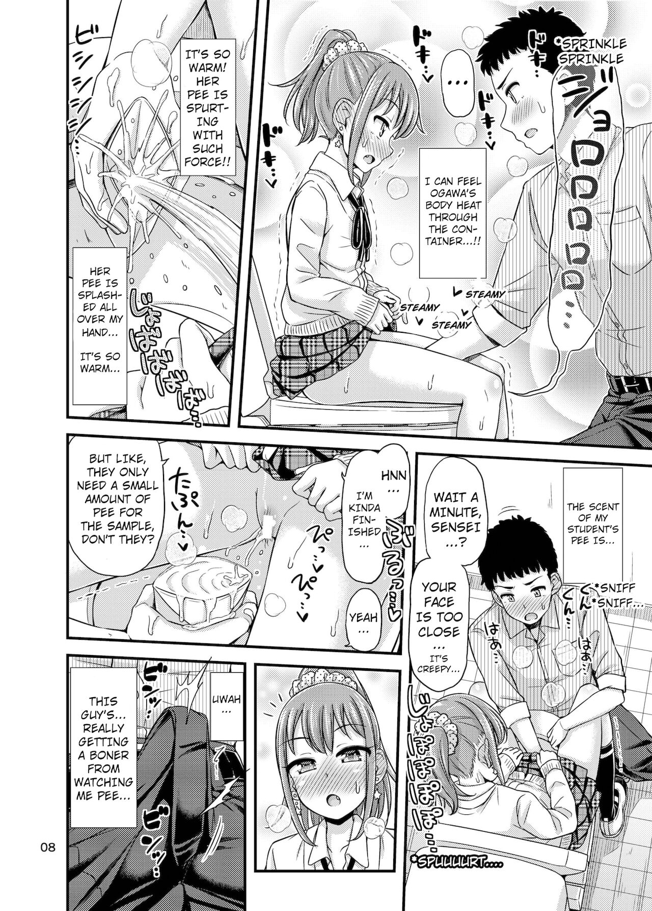 Sensee, Oshikko Wasurechaimashita. | Sensei, I forgot to pee. - Page 9
