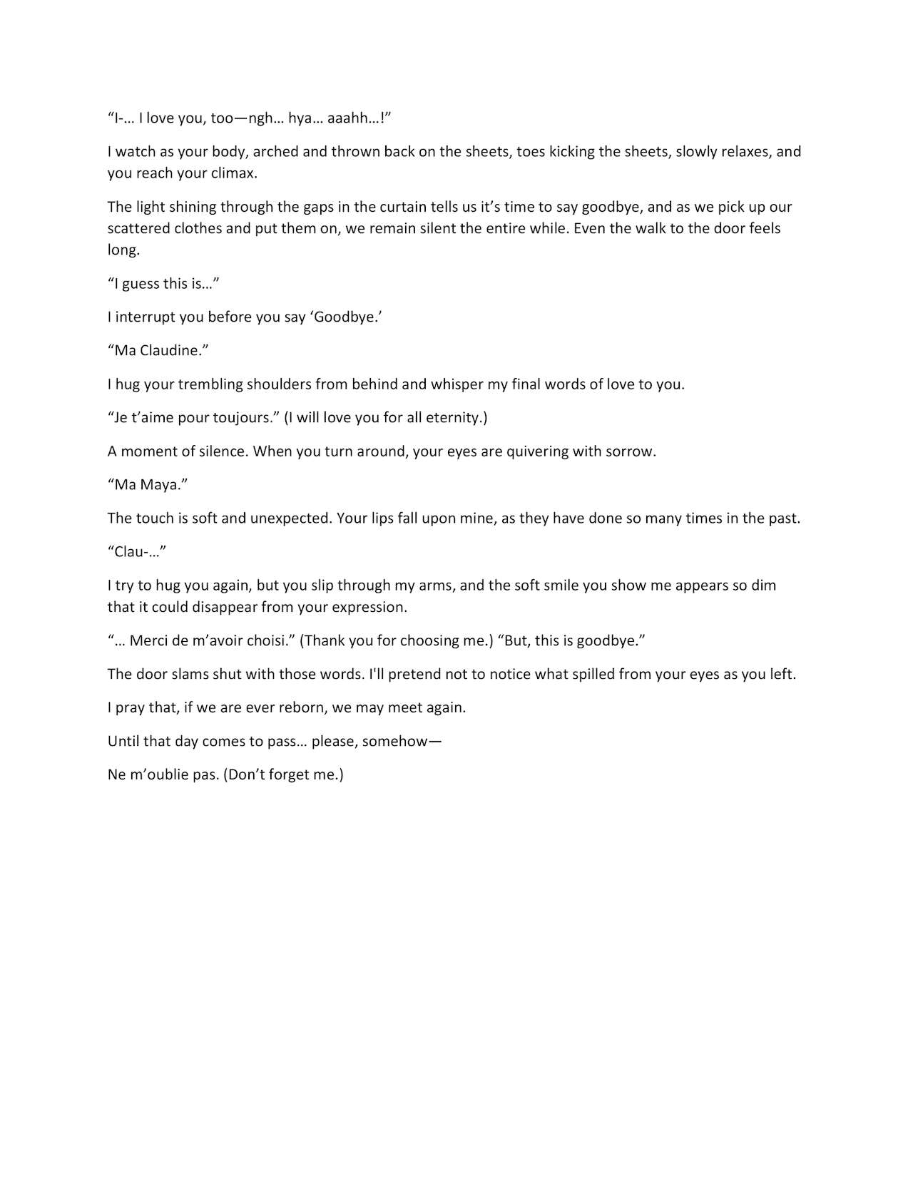 STAR NIGHT no Sei nishite | Blame It On The Star Night - Page 19