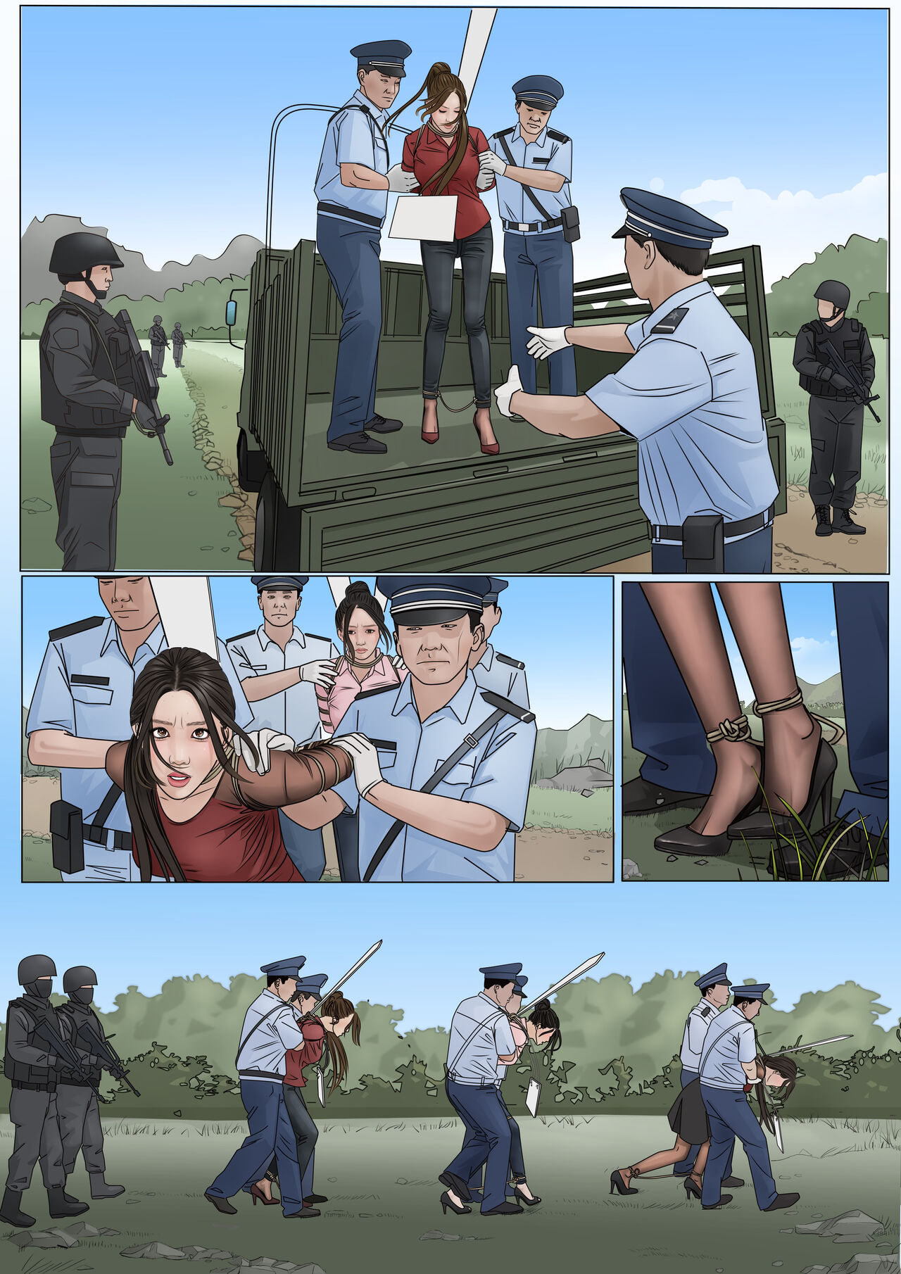 枫语漫画 Foryou 《极度重犯》第十话 Three Female Prisoners 10 Chinese - Page 20