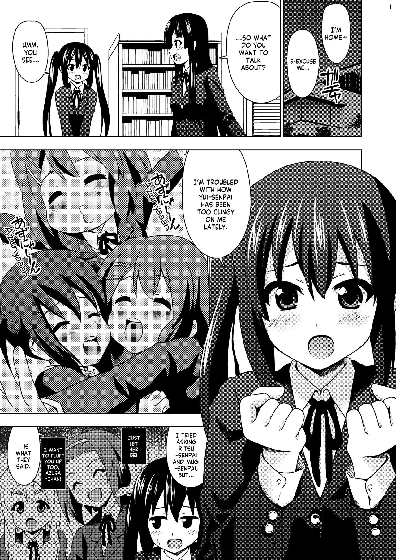 Mio Azu Yuri Yuri - Page 3