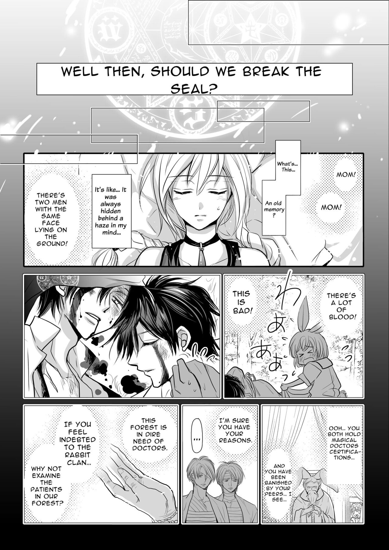 Zwilling ~Twin Magic Doctors x Horny Bunny = Cunnilingus Corruption~ - Page 14