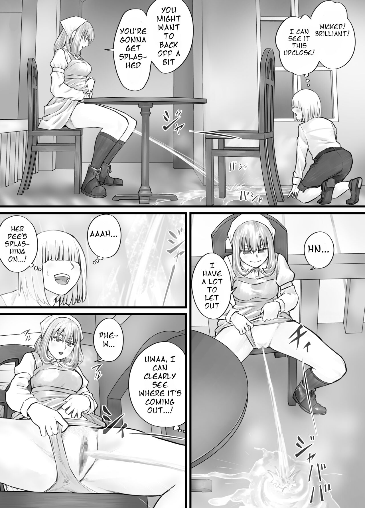 お姉さんにおしっこを見せてもらえる漫画 ch.1-5 (English Version） - Page 33