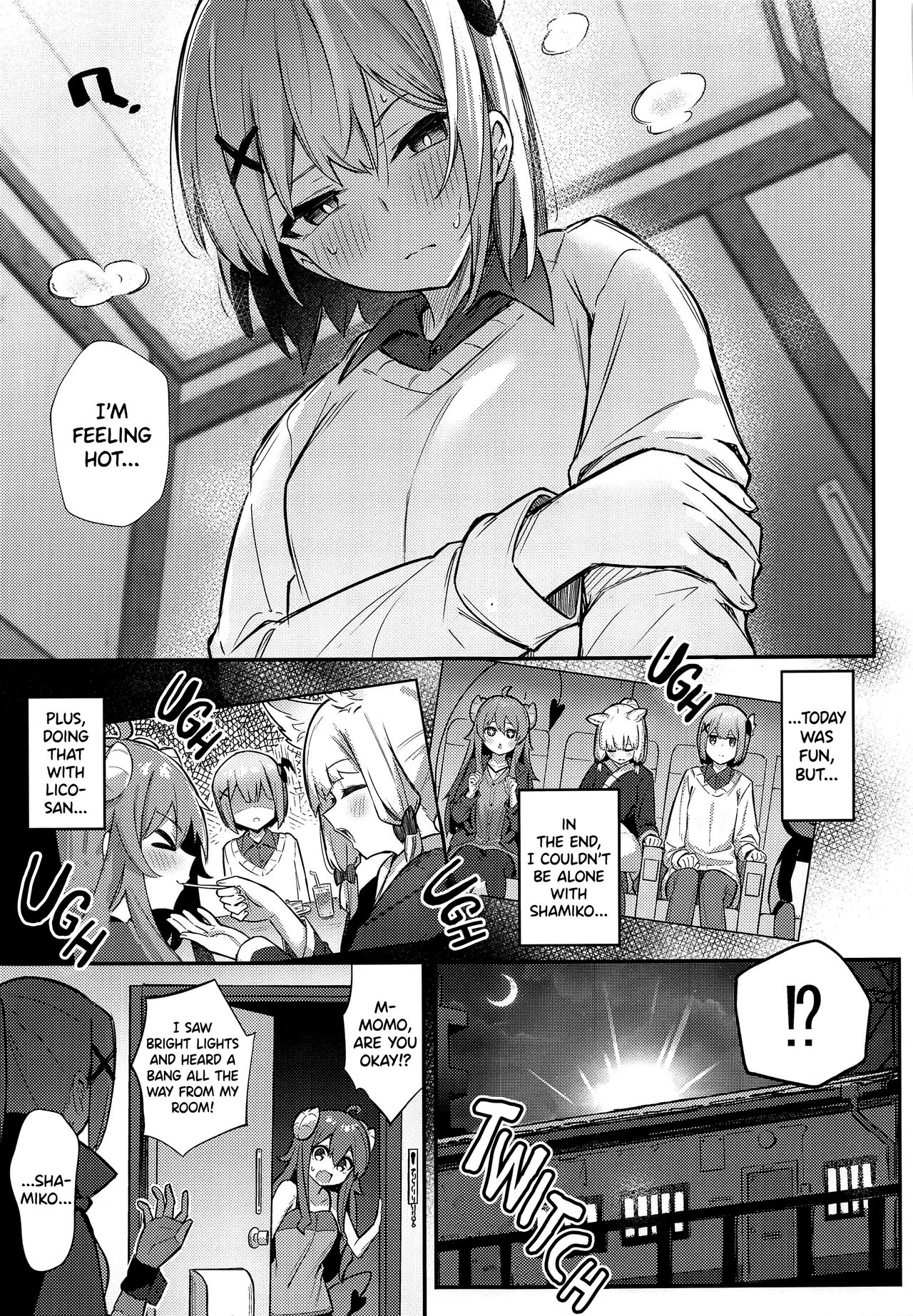 Momo-chan Yamiochi Shita!? - Page 10