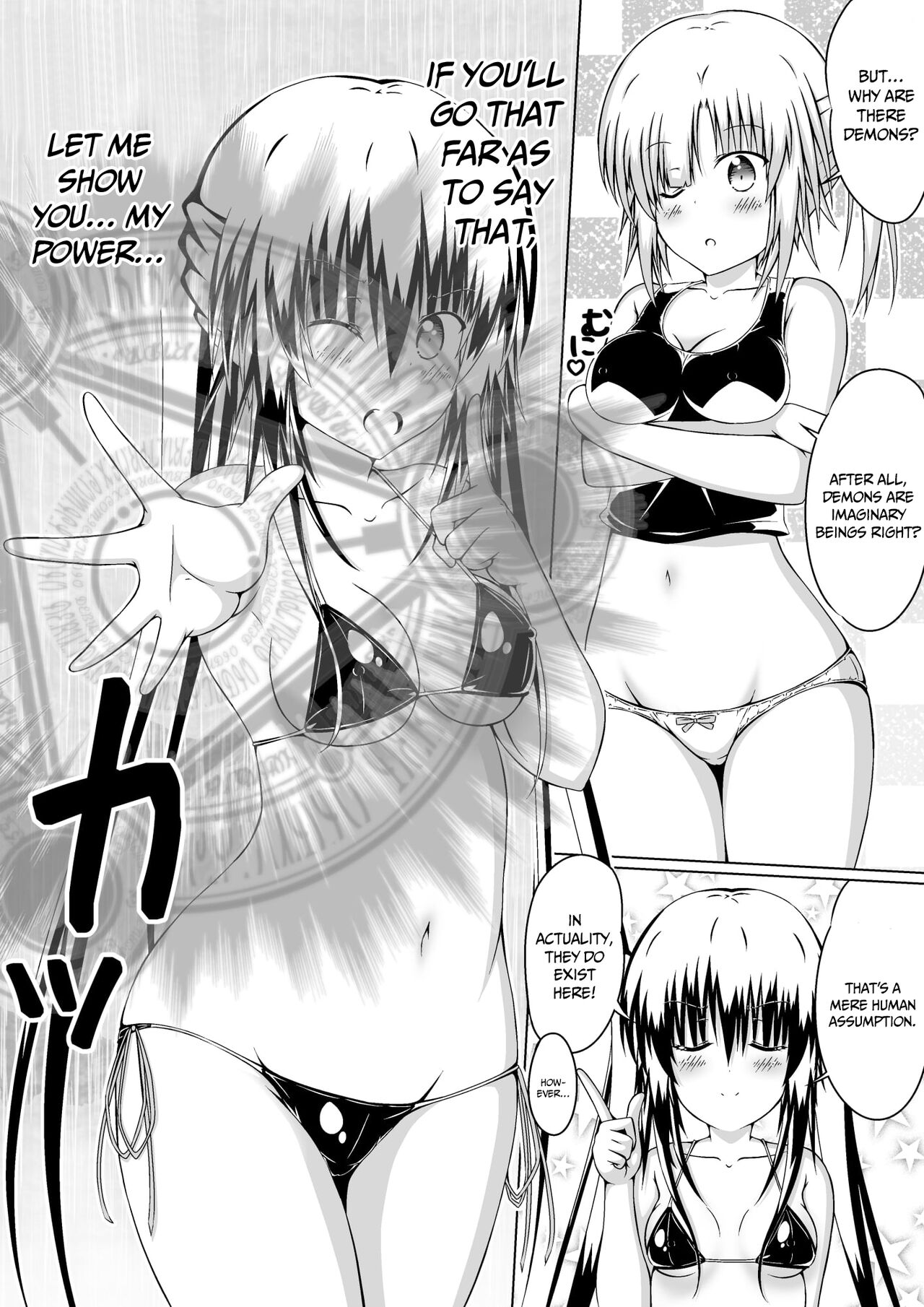 Nyotaika Shite DT to Oppai JD! 2 - Page 9