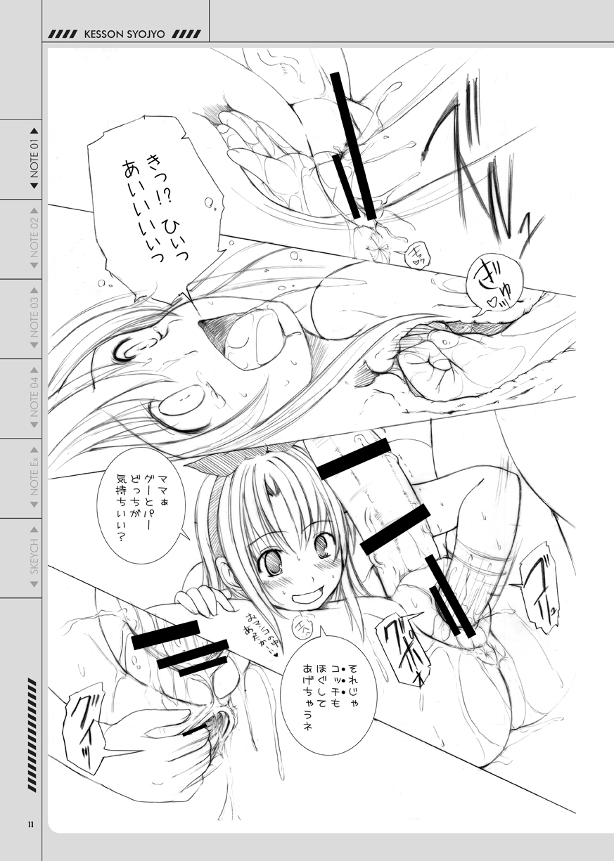 Kesson Shoujo no Mousou Note Soushuuhen - Page 11