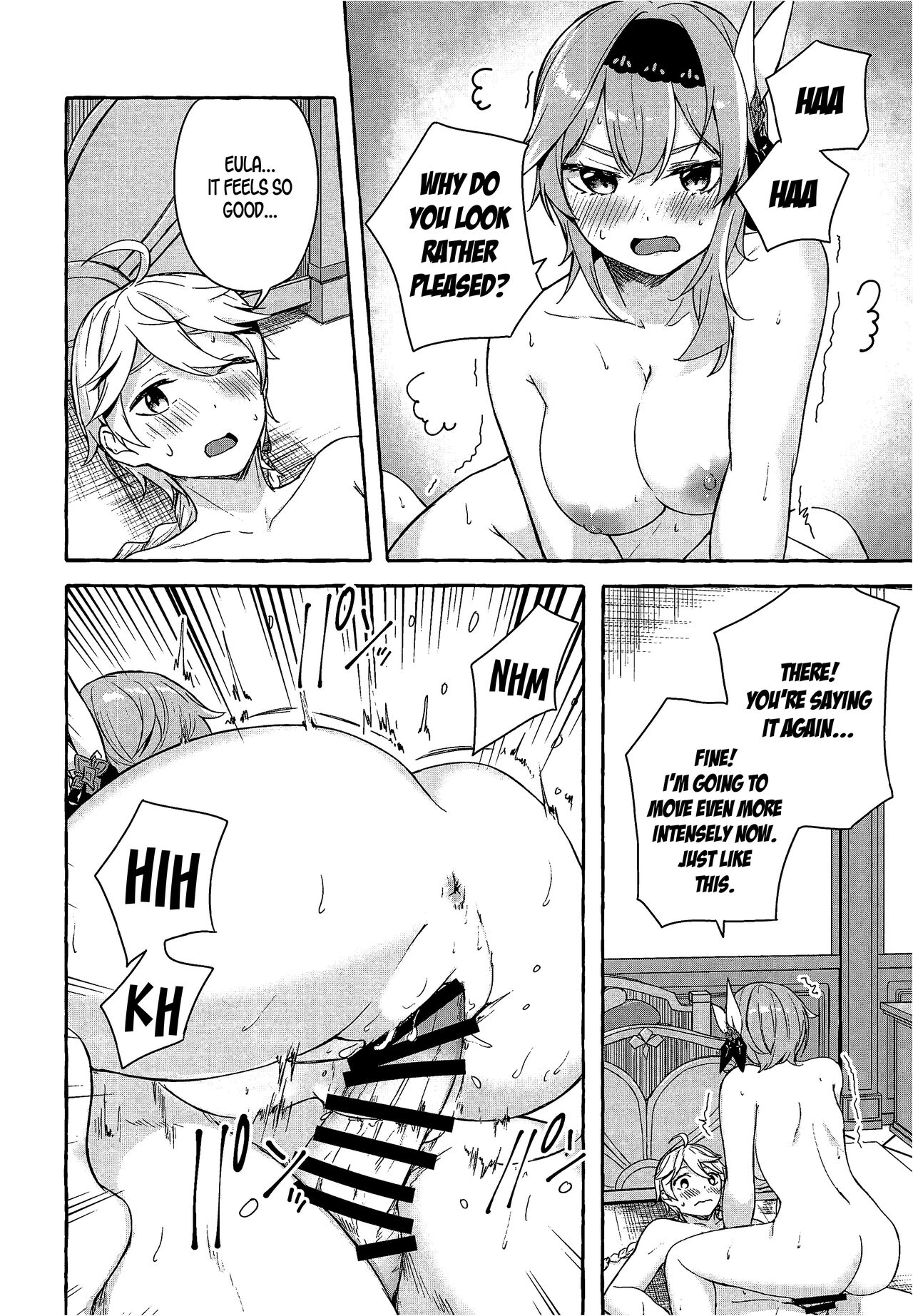 Eula no Youkai Hannou | Eula's Melting Reaction - Page 22