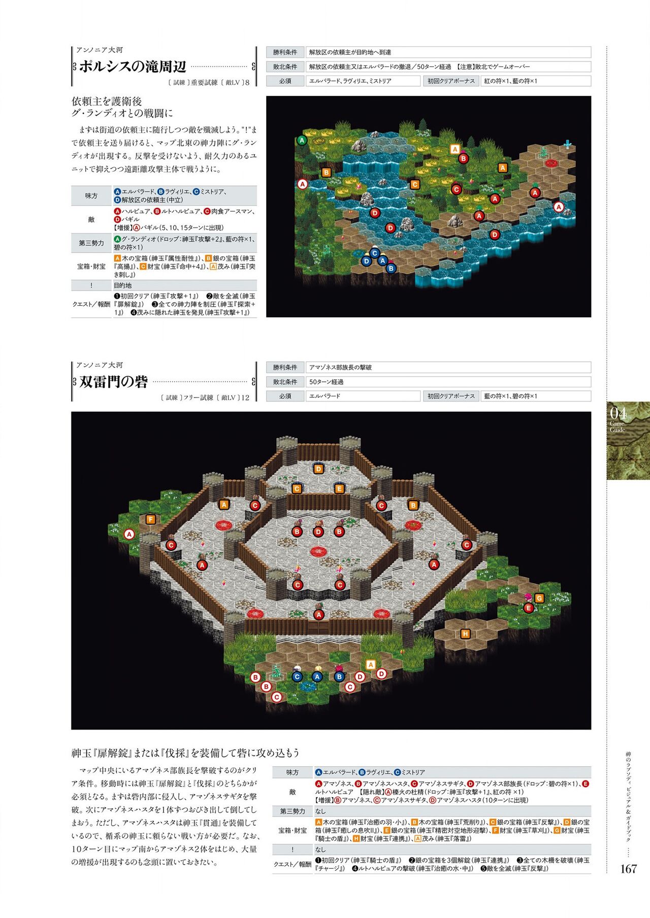 Kami No Rhapsody Perfect Guidebook - Page 166