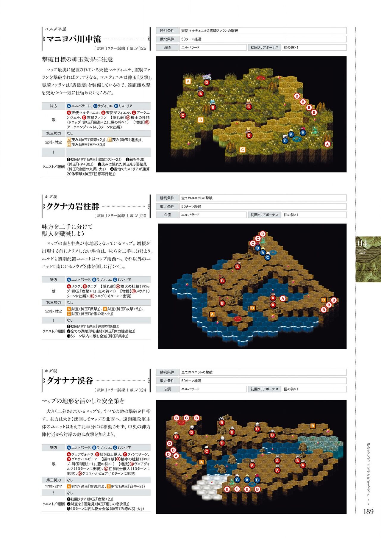 Kami No Rhapsody Perfect Guidebook - Page 188