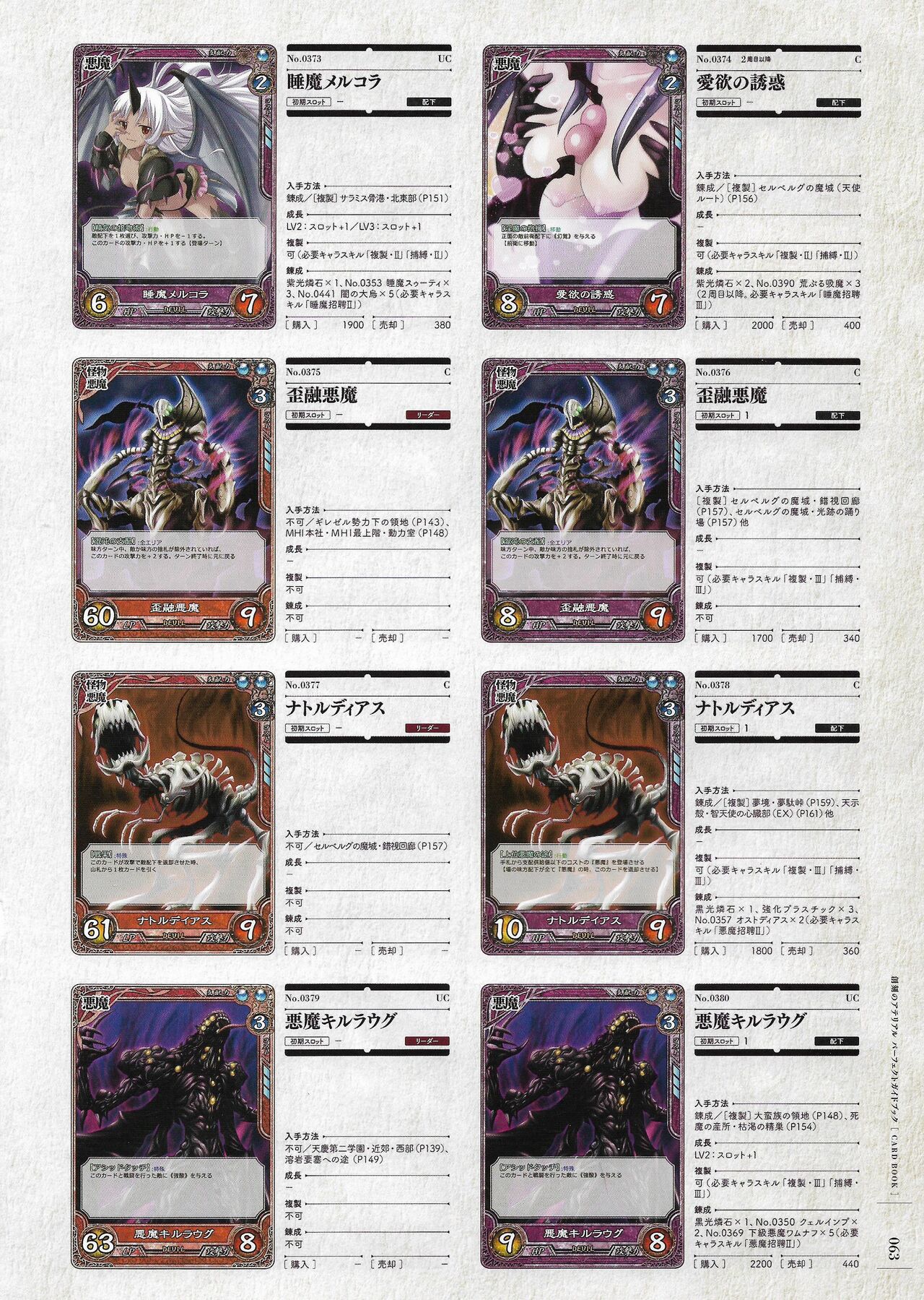 Soukoku no Arterial Perfect Guidebook - Page 274