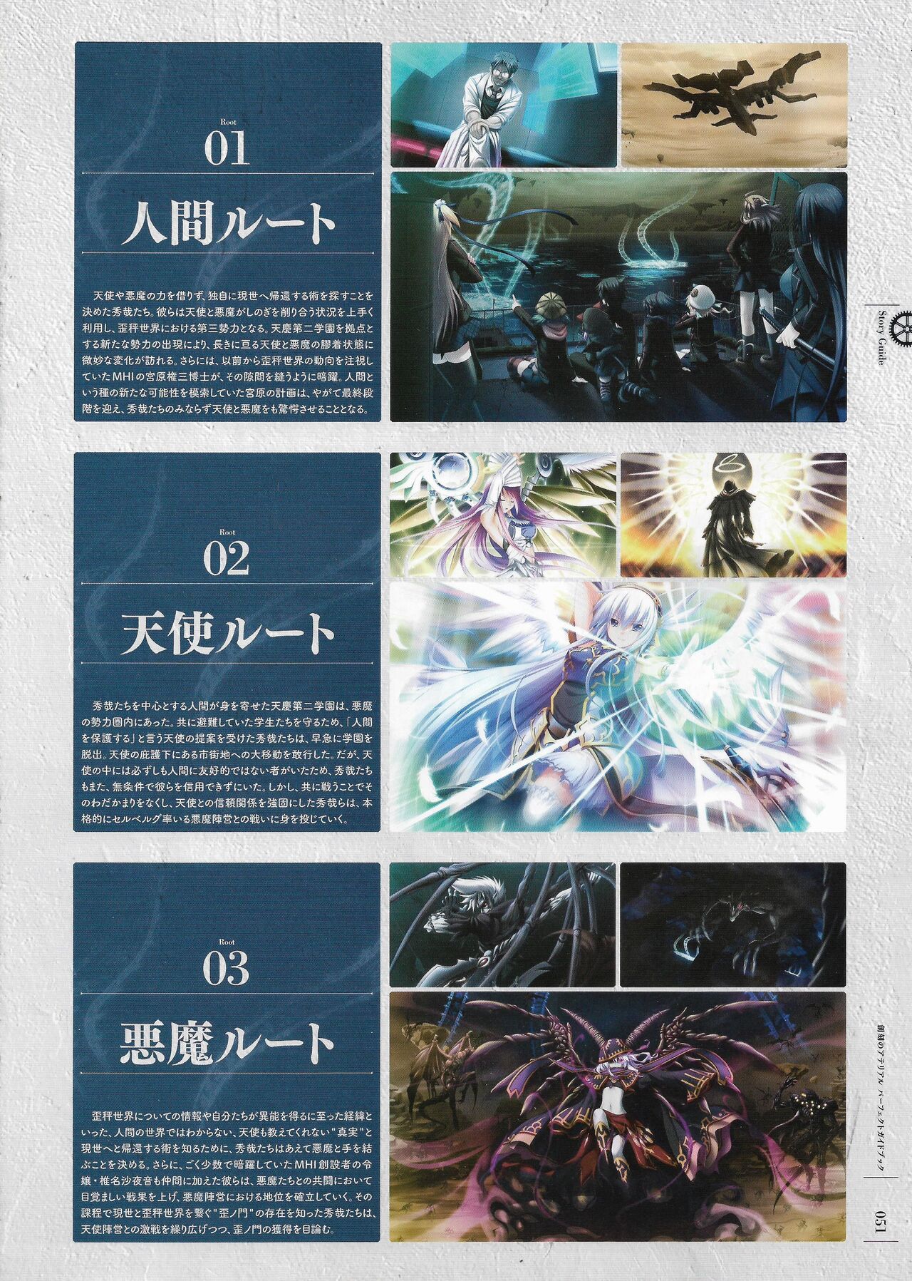 Soukoku no Arterial Perfect Guidebook - Page 54