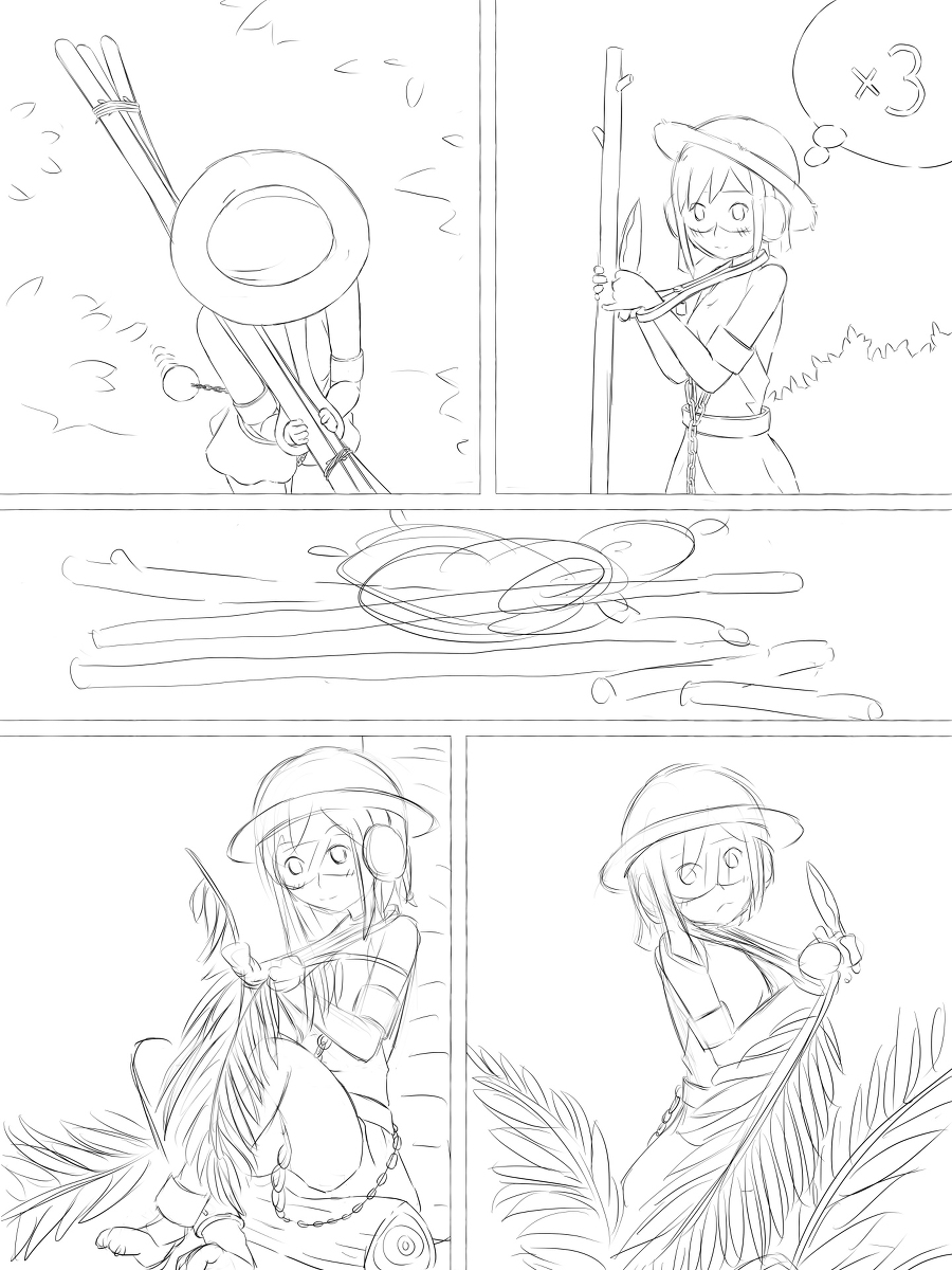 Selfbondage challage Survive in island 1-4 - Page 38