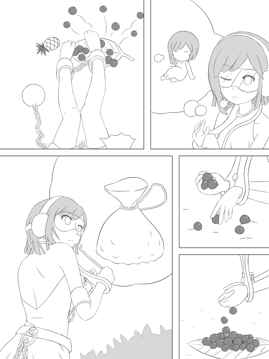 Selfbondage challage Survive in island 1-4 - Page 58
