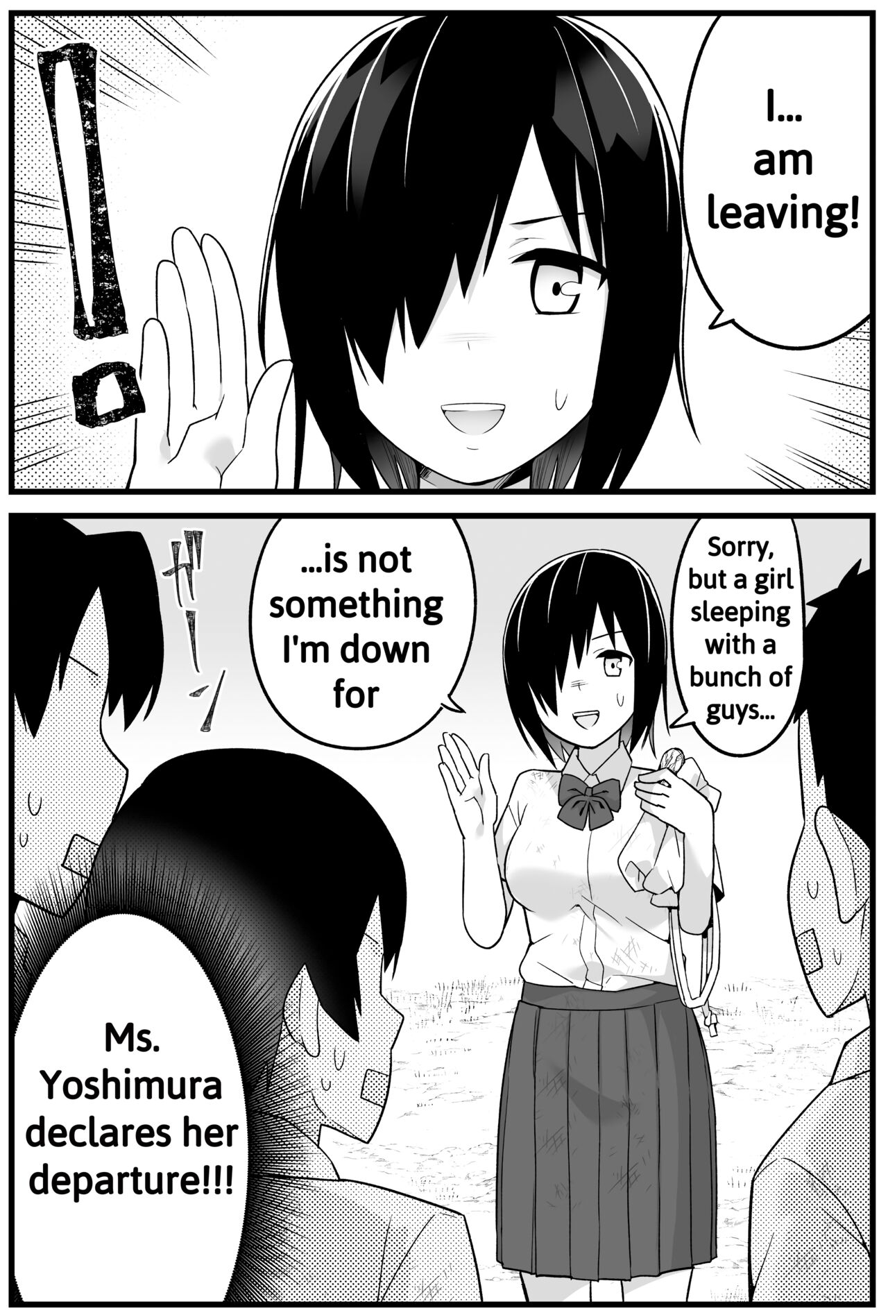 Mujintou JK! Choroi yo Yoshimura-san! 1 ~Nukegake Netori Hen~ - Page 15