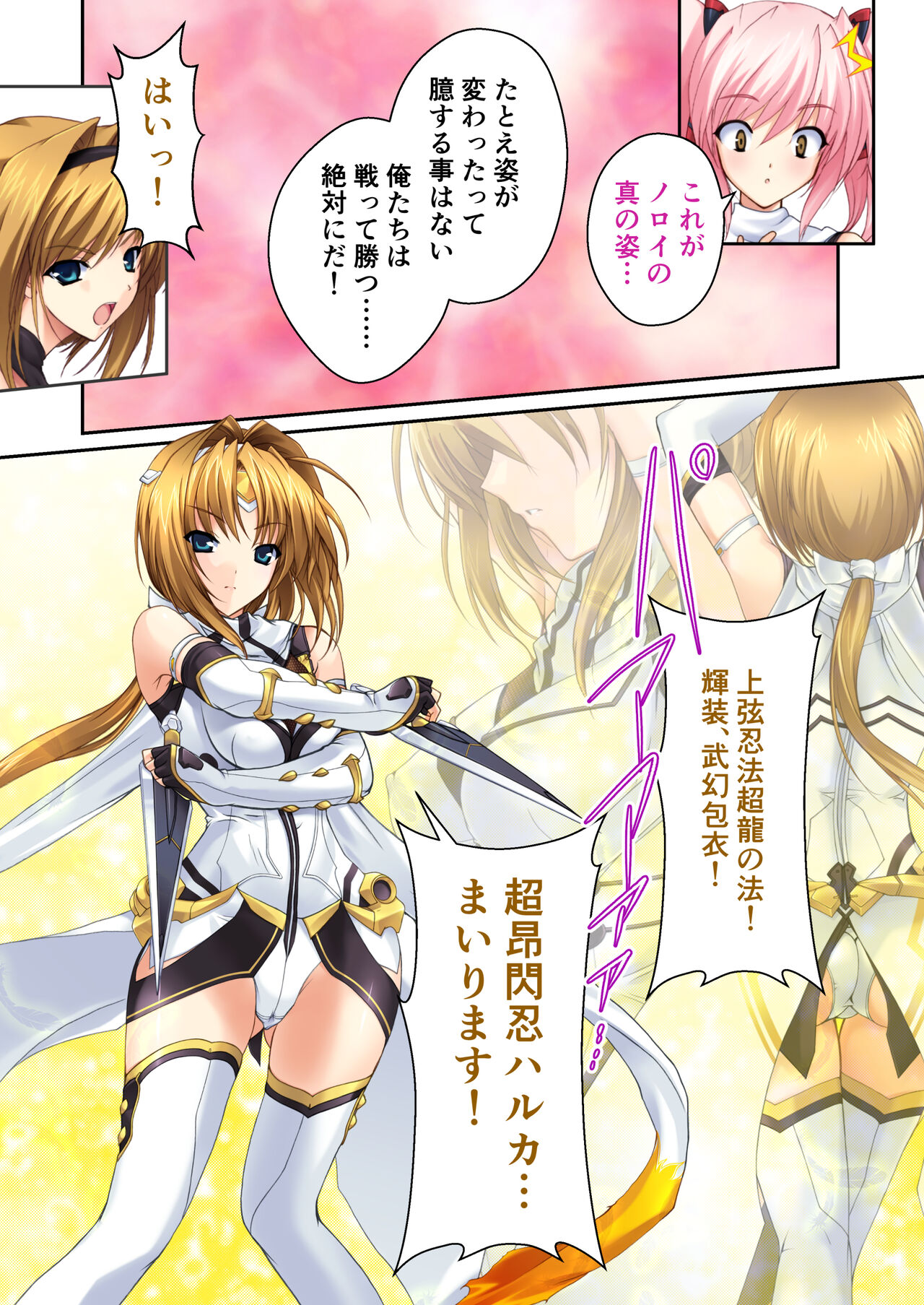 超昂閃忍ハルカ デジカルコミカライズ ～龍の力の継承者と美女三忍～ モザイクコミック総集編 - Page 220