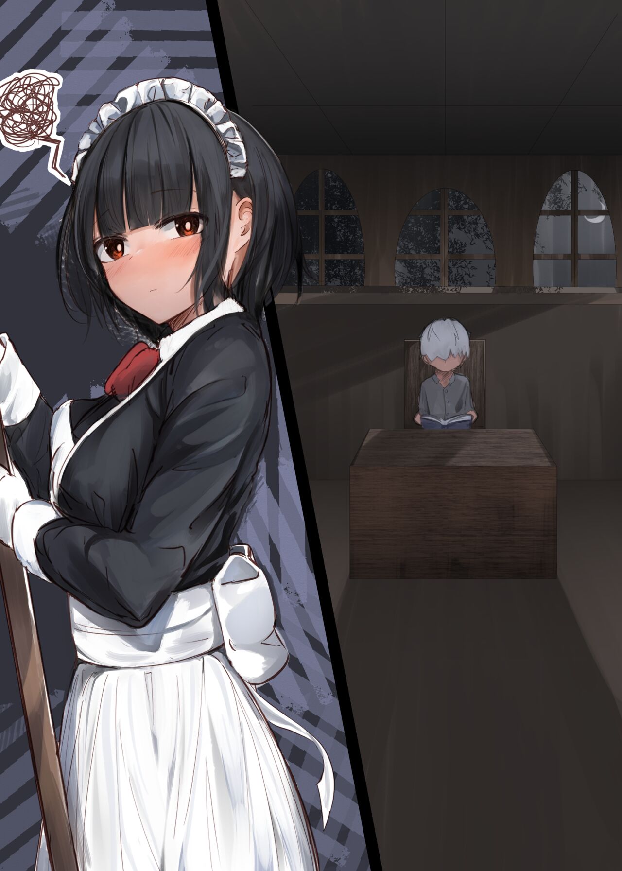 Onara Manga - Maid to Bocchama | 放屁漫畫 - 女僕和少爺 - Page 14