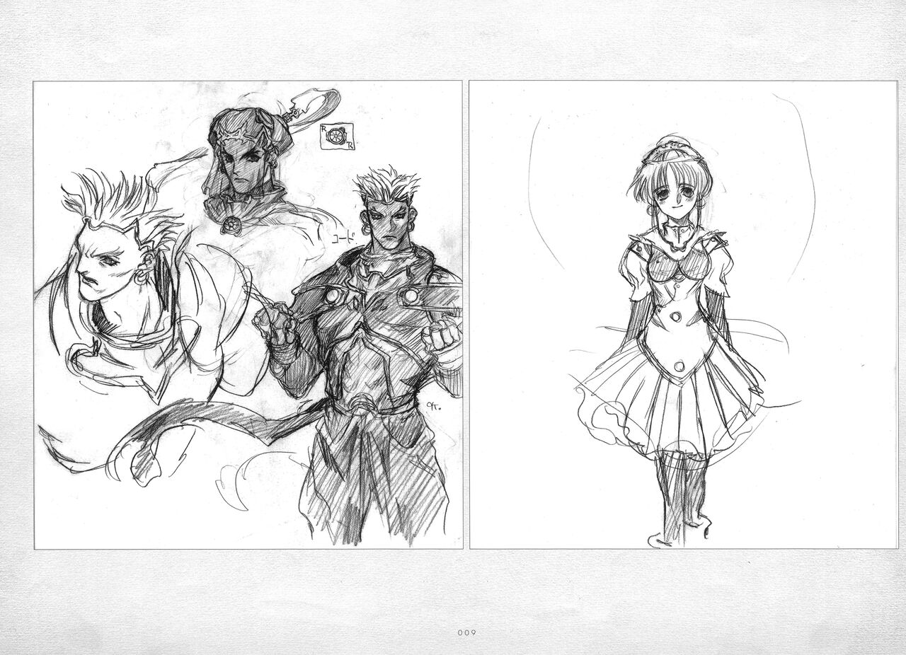 ALICESOFT ORION SCRIBBLES with CROQUIS ULTIMATE EDITION VOL.3 織音計画特別版  ラフ画集 - Page 10