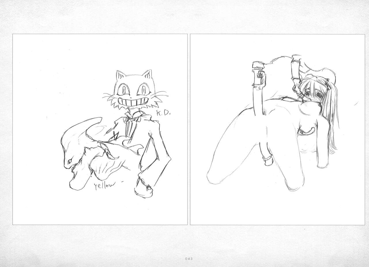 ALICESOFT ORION SCRIBBLES with CROQUIS ULTIMATE EDITION VOL.3 織音計画特別版  ラフ画集 - Page 44