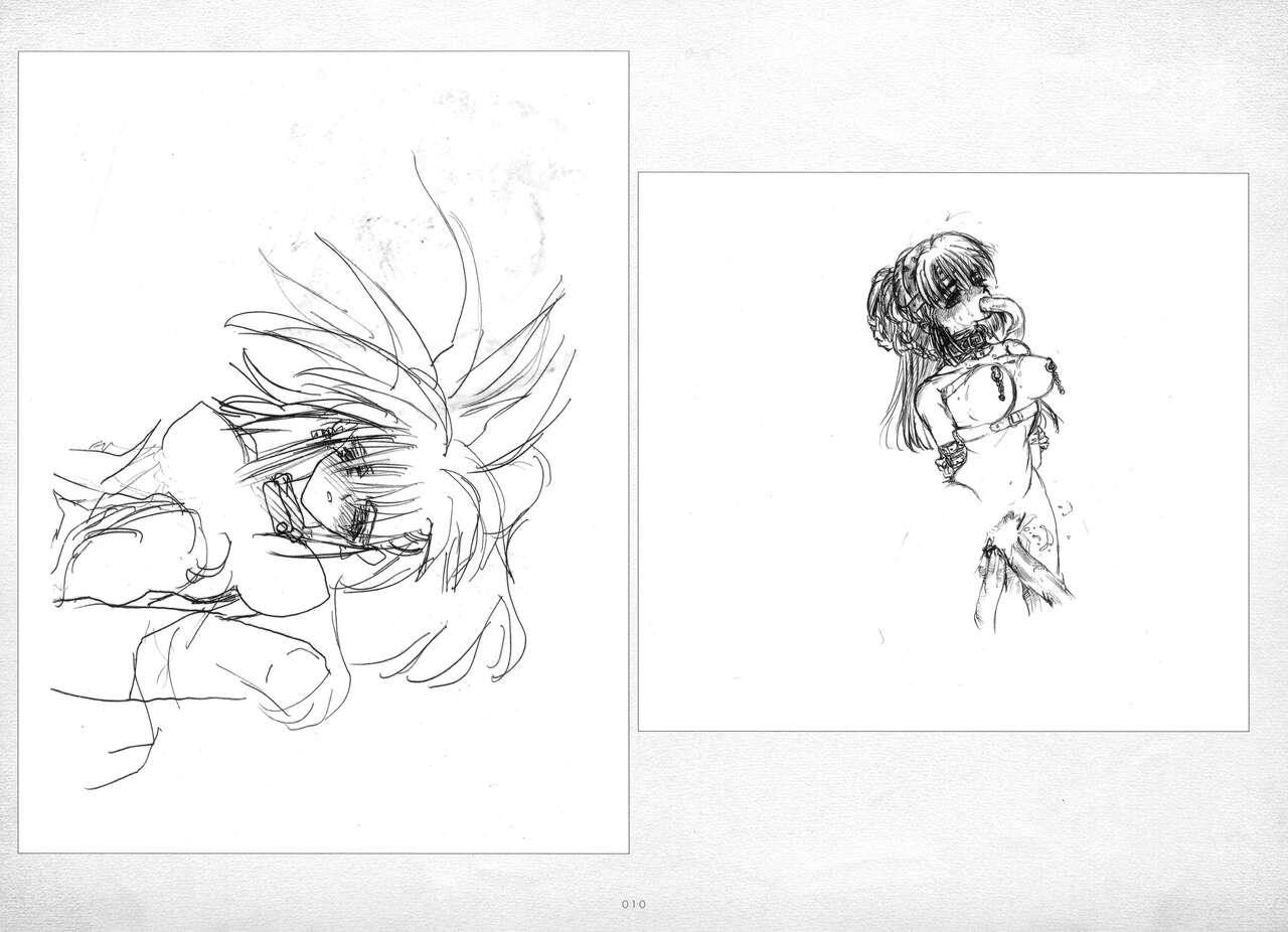 ALICESOFT ORION SCRIBBLES with CROQUIS ULTIMATE EDITION VOL.2 織音計画特別版  ラフ画集 - Page 11