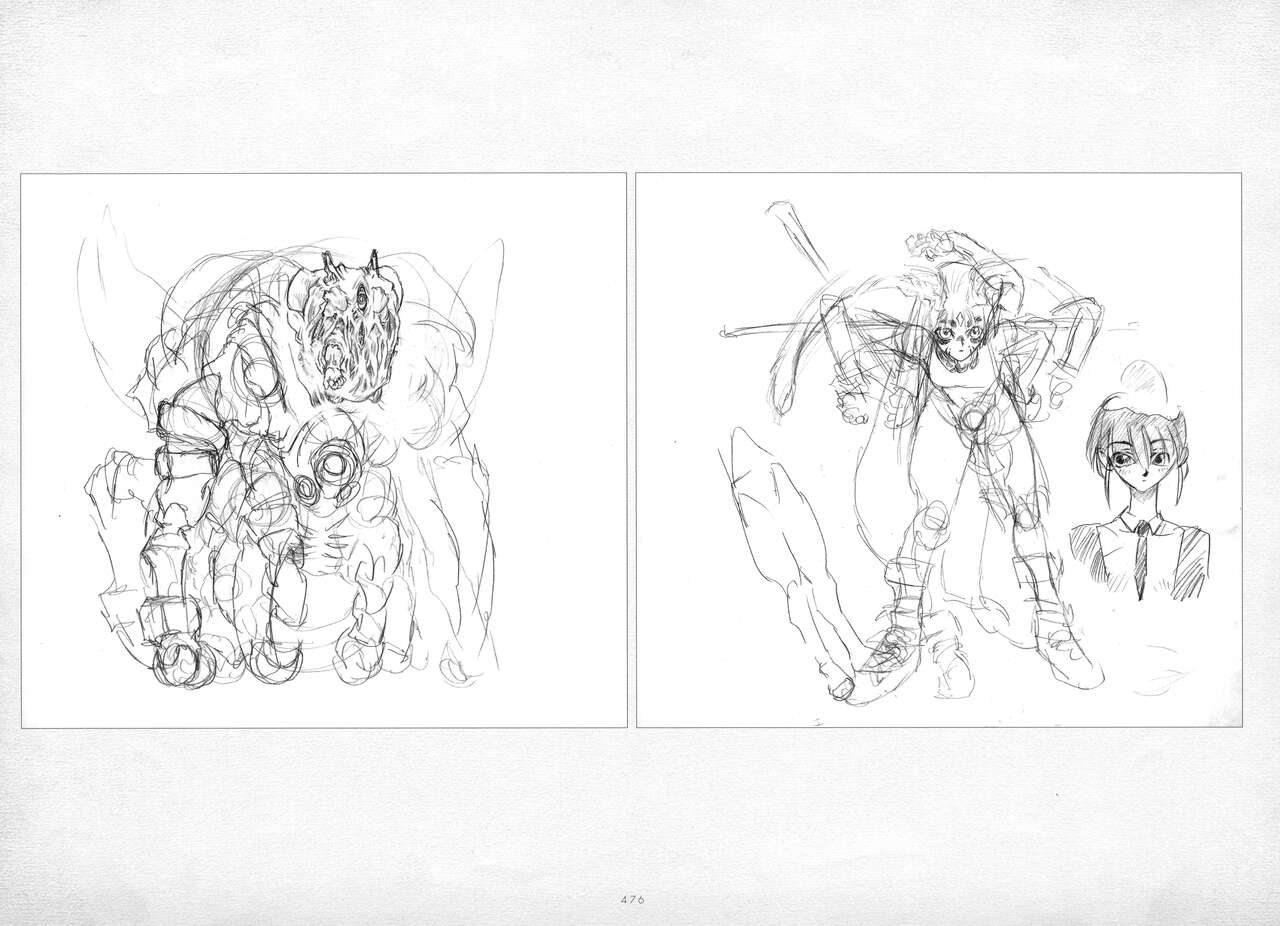 ALICESOFT ORION SCRIBBLES with CROQUIS ULTIMATE EDITION VOL.1 織音計画特別版  ラフ画集 - Page 477