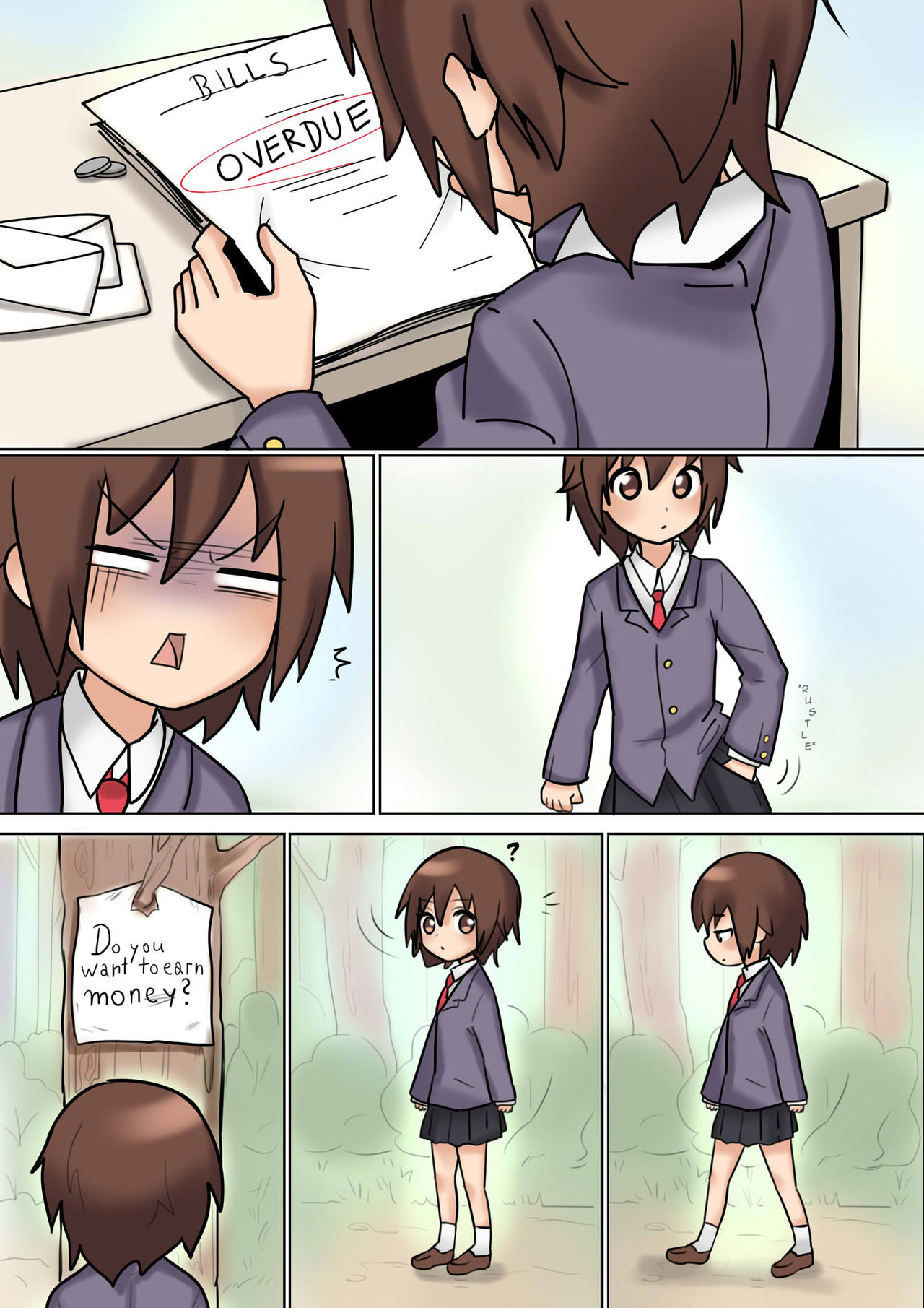 Yasuna visits Marushamo - Page 1