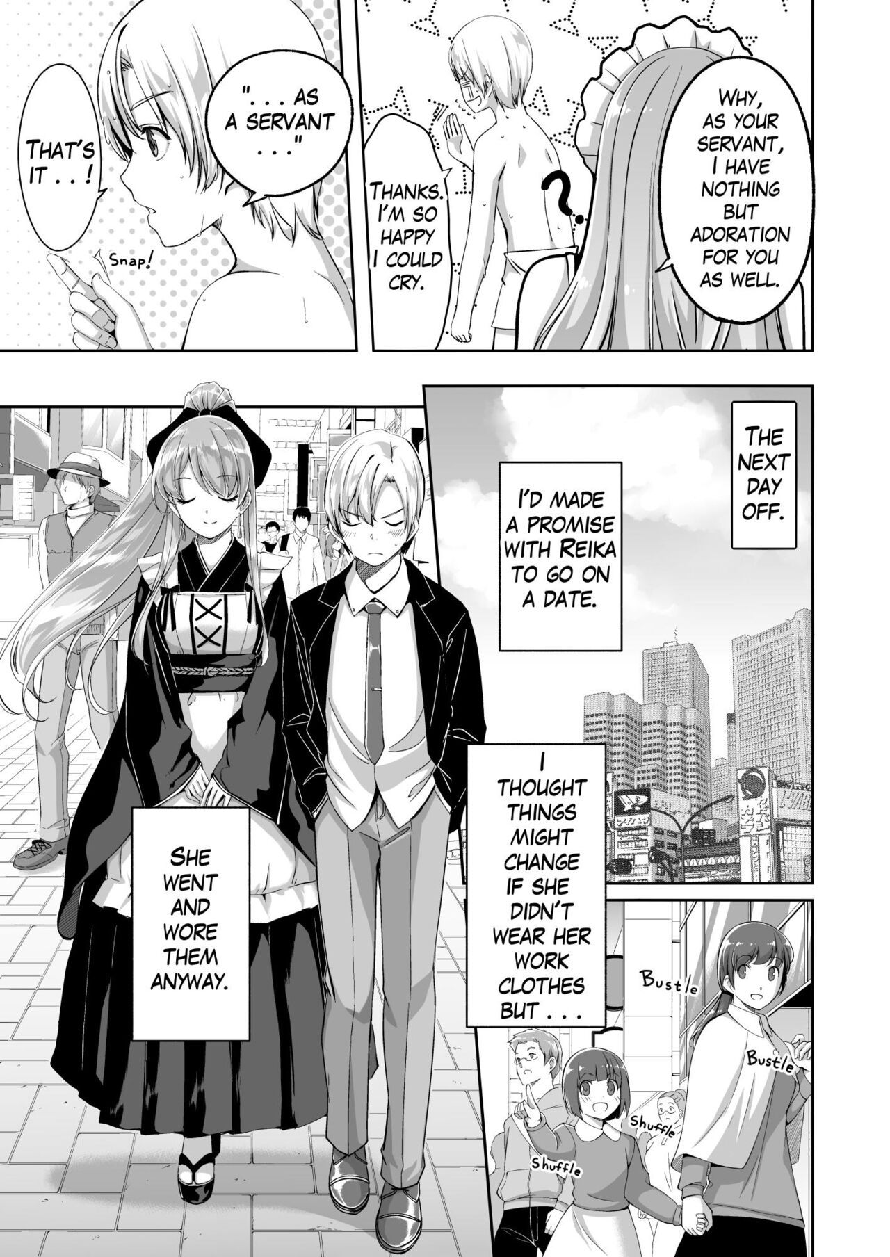 Reika is a my splendid maid : Ep01 - Page 13