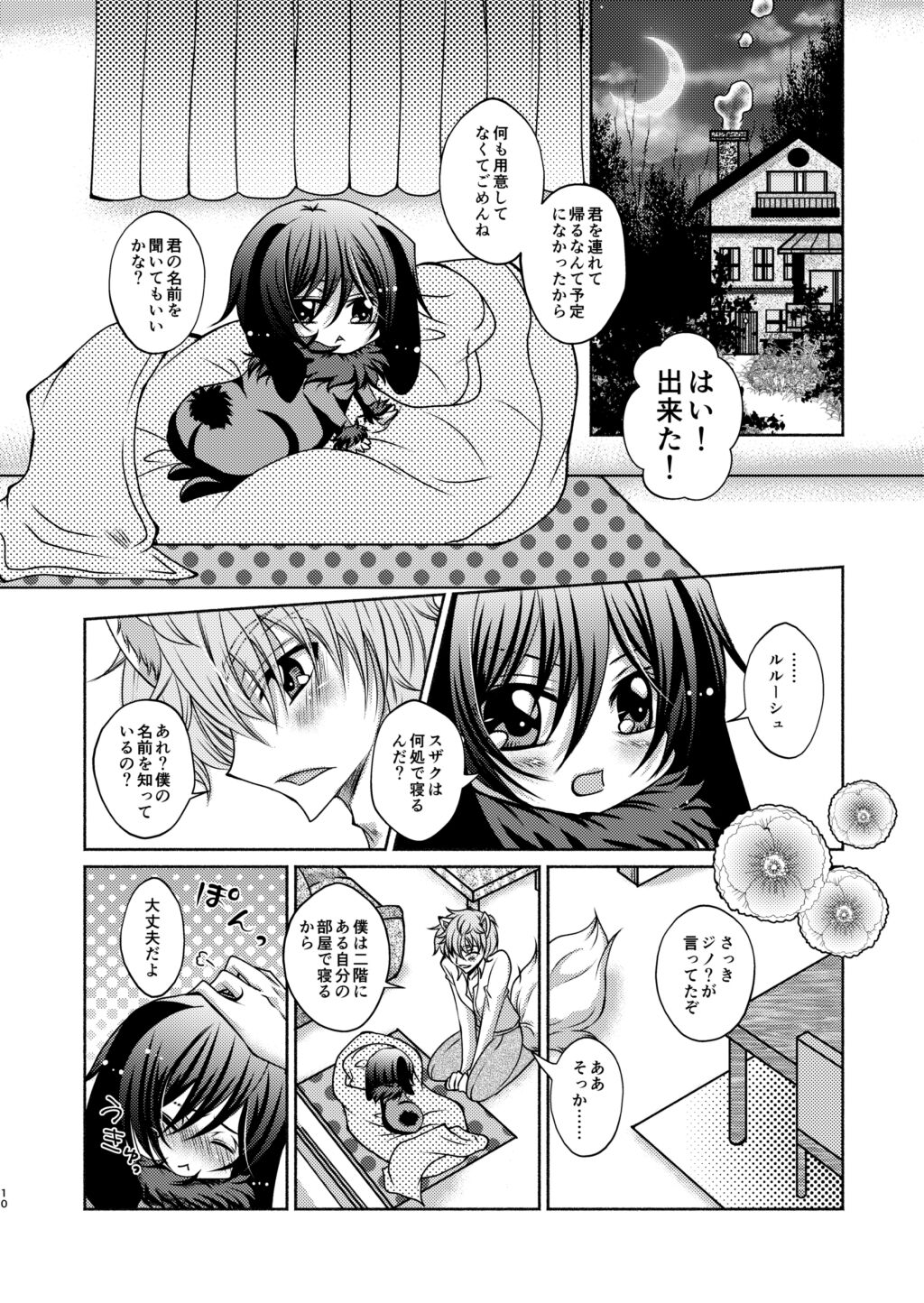 Ookami Suzaku X Kuro Usagi Lelouch Tsume - Page 8